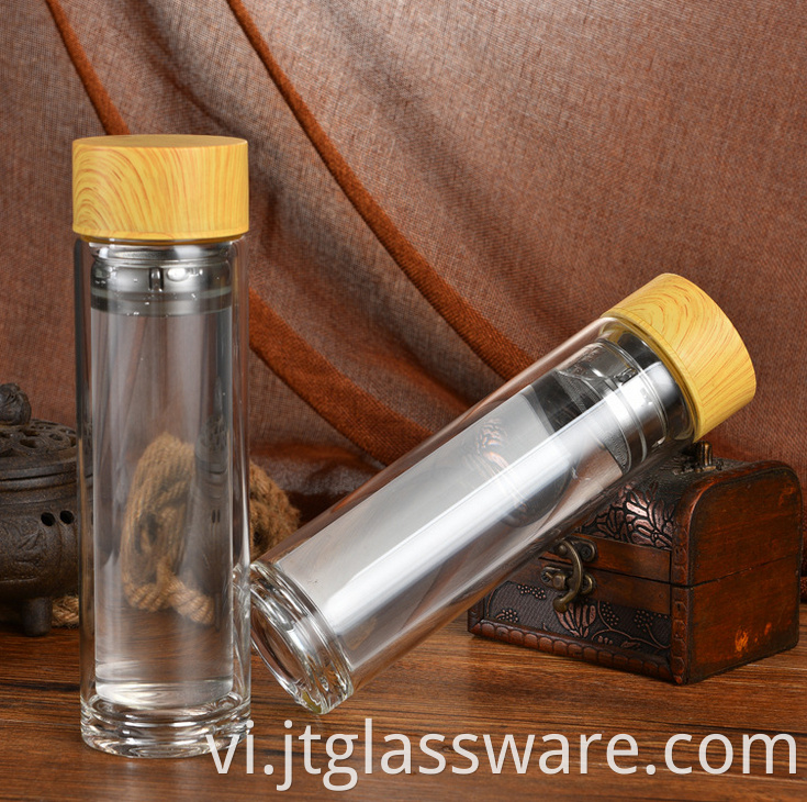 Borosilicate Glass Tea Infuser Tumbler